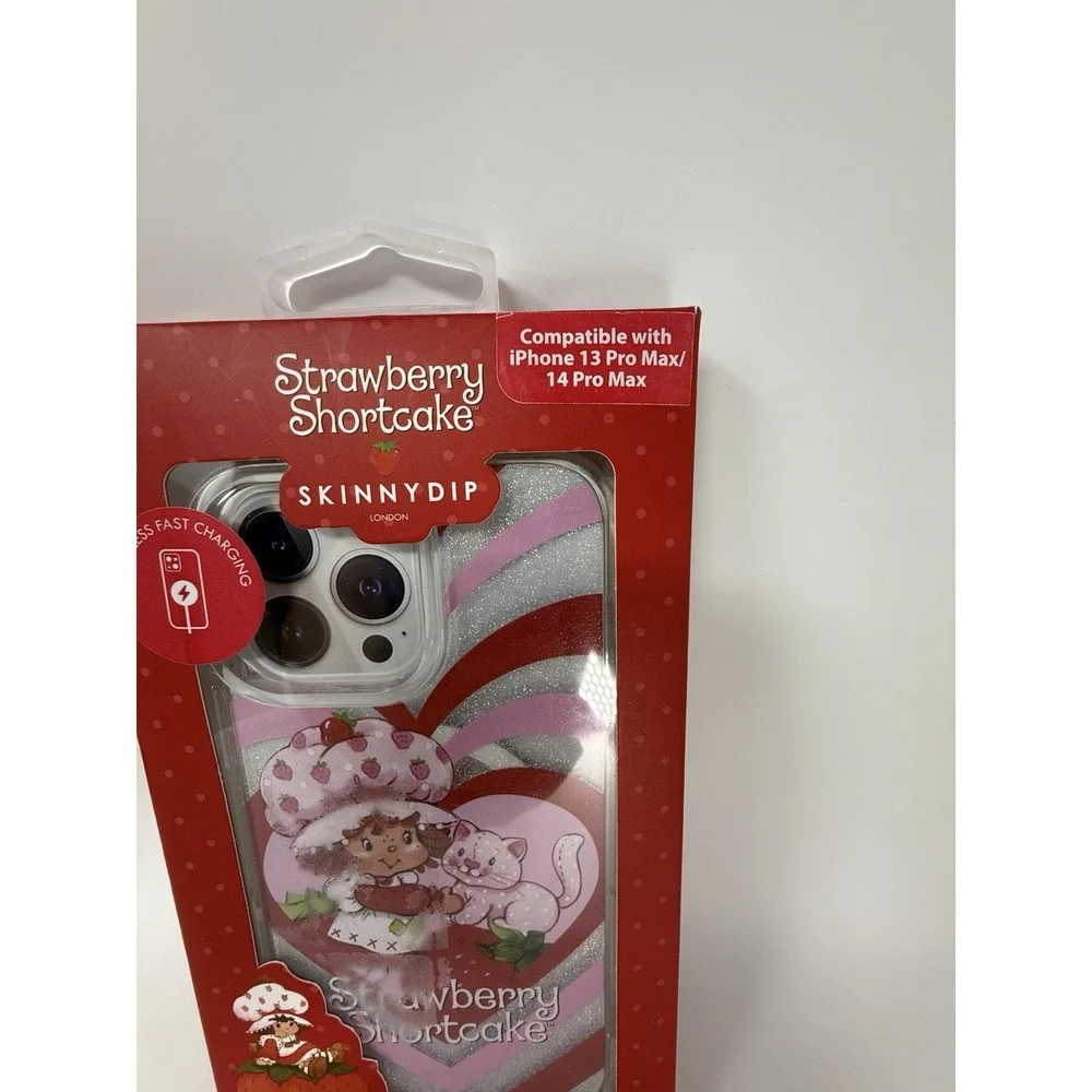 New Strawberry‎ Shortcake iPhone 13/14 Pro Max SKINNYDIP Wireless Fast Charging